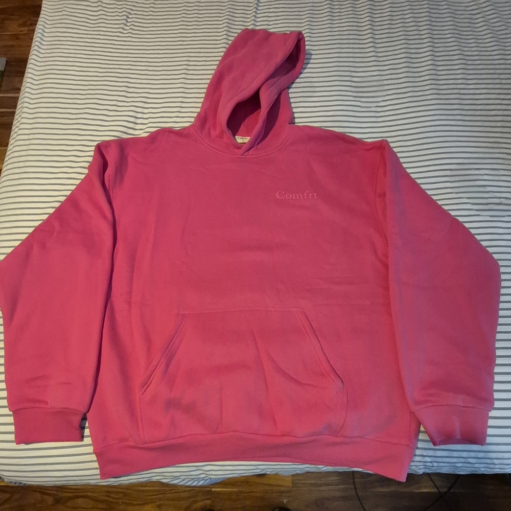 Comfrt Oversized 2xl Pink Hoodie